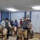 민요와 장구 이미지