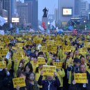 어제 유가족을 정조준하고 시민들에게 뿌려진 캡사이신.극히 위험한 물질 이미지