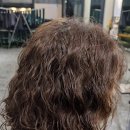 50대 여성 헤어스타일 미국에서 오신 고객님 히피펌 첫 성공 이미지