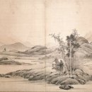 초충도 화첩 | 사계산수화첩-추경산수도, 설경산수도