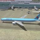 대한항공 B777-300 RJFF(후쿠오카)-RKSI(인천) 특별기편 이미지