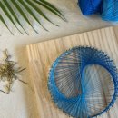 실로 엮는 예술 이미지