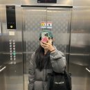 나노디자인 | 유니클로 파우더소프트다운재킷(나노디자인) 그레이 오프 화이트 솔직후기