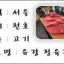 유경생고기