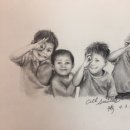 인물화 그리기 이미지