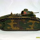 [타미야] 1/35 프랑스 B1 bis 전차 - 선물시리즈 2탄 이미지