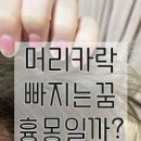 머리카락 빠지는꿈 해몽 탈모꿈 이미지