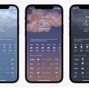 갤럭시 아이폰 날씨앱 비교.jpg 이미지
