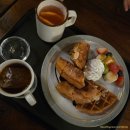 숲속힐링민박 | 행주산성 파스토랄 카페 와플맛집 인정! 숲속 감성 힐링 카페 후기