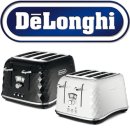 드롱기] 브릴란테 4구 토스터, 토스터기, 토스트기 / DELONGHI Brillante Faceted 4 Slice Toaster 이미지