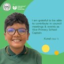 SIS-Vice School Captain Kunal reflects on his primary school experience.. 이미지