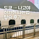 기차여행 | 도쿄 나고야 신칸센 일본 기차 여행 탑승 후기 요금 후지산뷰 좌석 에키벤
