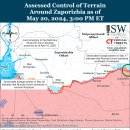 러시아 공격 캠페인 평가, 2024년 5월 20일(우크라이나 전황 이미지