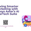 [Micro Learning] Real Marketing Skill | Driving Smarter Marketing with Infosys Aster’s AI MarTech Suite