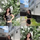 가수 겸 배우 강혜원, 한여름에 올블랙?…한 뼘 크롭탑에 드러난 슬림 허리라인 이미지