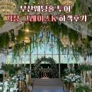 비비드블룸 | 부산 야외웨딩홀 기장 그레이스K (비비드블룸, 하객후기, 주차, 뷔페)