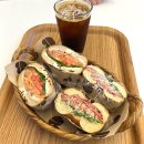 뉴뽀빠이튀김 | [진주맛집] 혁신도시 베이글 샌드위치 맛집 ‘사랑해 베이글 진주점’