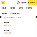 다음매일투어/산악회