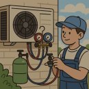 대우가스 | 청주 율량동 원룸 에어컨 가스충전 후기｜대우 벽걸이에어컨 냉방불량 해결!
