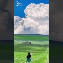 몽골에 있는 초원썰매 이미지
