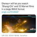 디즈니플러스 MCU 13개 작품들 IMAX 확장비율로 상영! 이미지