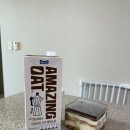 홈카페 바리스타(야간) | 매일우유 어메이징 오트 바리스타(귀리 우유)와...버츄오의 만남 [홈카페 오트라떼 후기 + 수제 티라미수]