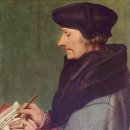 에라스므스 Erasmus, 신약성경 헬라어 원문을 발견 루터에게 전한 카톨릭 사제 이미지