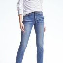 바나나리퍼블릭 여성 / Slim Straight-Fit Light Wash Sculpt Jean / 25 이미지