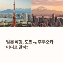 도쿄와 후쿠오카, 여행 스타일 따라 고르기