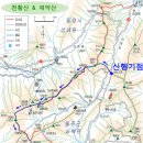 밀양 천황산 &amp; 재약산 : 험한 하산 길 (배내고개 ~ 능동산(983m) ~ 능동2봉(968m) ~ 천황산(1,198m...