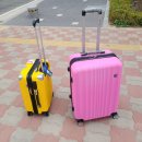아놀드바시니 | 제주항공 위탁수하물 파손으로 보상받은 25인치 아놀드바시니 캐리어 ab8300 핑크