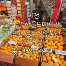 2025.6월 현재 온누리 사용불가로 변경! 대전 노은농수산물도매시장 카드형 온누리상품권 사용가능 매장