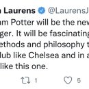 [쥴리엥 로렌스] 포터는 첼시의 새 감독이 될 것 이미지