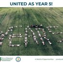 POWIIS-Year 5 students coming together team spirit – literally! 이미지