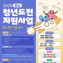 2025 충남 청년도전 지원사업 안내 이미지