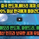 미국, 중국 제재의 수혜 90% 한국에 간다. 한국은 메모리, 파운드리, 배터리 모든 인프라 보유한 세계 유일 국가 이미지