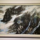 운산 아래 구름 이미지