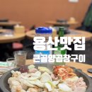 큰골바 | 용산 아이파크몰 소곱창 맛집 | 직접 구워주는 큰골양곱창구이, 회식·단체모임 강추!