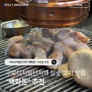 캐치팡 프리미엄 구디점 | [구디맛집] 백화돈 구로본점 : 48시간 숙성 한돈을 직접 구워주는 숯불 고기집 데이트 후기