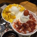 설빙 모란점 | [모란역 맛집] 설빙 신메뉴! 생딸기망고 반반설빙 X 두바이 찹쌀떡 내돈 내산 솔직 리뷰 🍓