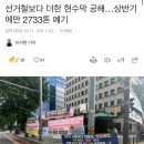 우리나라 정당, 정치인들이 길거리에 만들고 있는 공해와 쓰레기 이미지