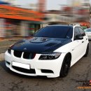 BMW E90 3시리즈 화이트 풀랩핑 작업(BMWE90튜닝BMWE90HIDBMWE90스포일러BMWE90M3바디킷BMWE90M3그릴엔젤아이BMWE90휠BMWE90머플러B 이미지