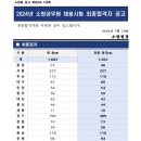 2024년 소방공무원 채용시험 최종합격자 공고 이미지