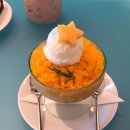 포티엔 | [ 수원/행궁동 ] 행궁동 카페 포티엔 내돈내산 후기 - 홍시 그라니따, 도트 초코 롤케이크, 체리라떼