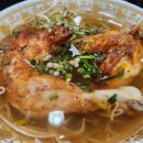 반마리야 치킨&떡볶이 | [트레이더스 연산점 푸드코트] 닭반마리쌀국수, 떡볶이, 우베라떼 후기