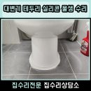 용현대우아파트 | 시흥 정왕 대변기 테두리 실리콘 물샘 수리 백시멘트 보수 업체