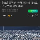 [속보] 美정부, &#39;한국 車관세 15%로 소급 인하&#39; 관보 게재 이미지