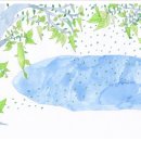 숲속의호수 이미지