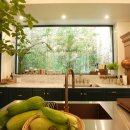 숲속빨간벽돌집 이미지