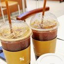 텐퍼센트 아메리카노 잠봉샌드위치 냉면 숯불고기 먹고 블루레몬 에이드 펄추가 후기 feat 만원의 행복